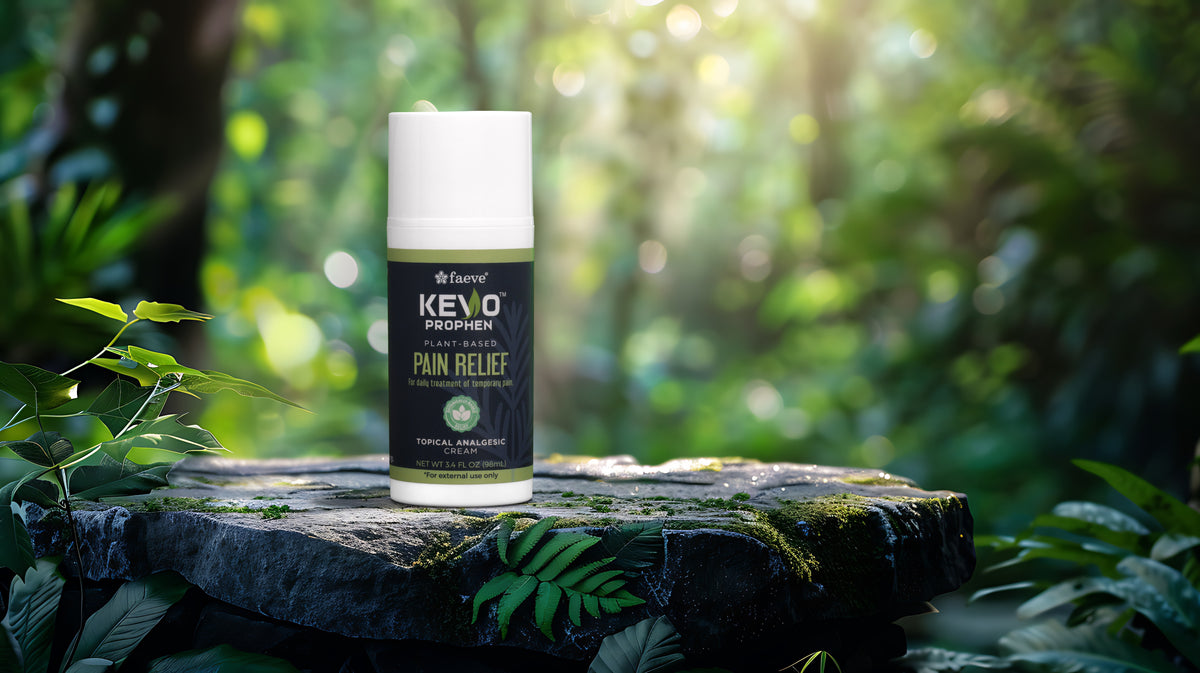 Kevo-Prophen Pain Relieving Cream, Juniper Tar Topical OTC Analgesic, 98 mL