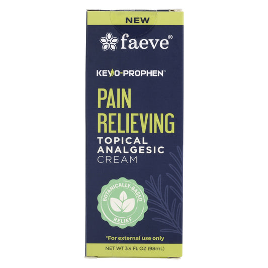 Kevo-Prophen Pain Relieving Cream, Juniper Tar Topical OTC Analgesic, 98 mL